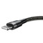 Изображение товара «Кабель Baseus Cafule Cable USB or Lightning 2М Black/Grey» №4