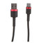 Изображение товара «Кабель Basues USB For Type-C 3A 1M Cafule Cable Black/Red» №3