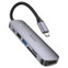 Изображение товара «Хаб 6 в 1 HOCO HB28 USB 2.0, 1 USB 3.0, Type-C, Card Reader SD, Micro SD, HDMI» №2