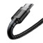 Изображение товара «Кабель Baseus USB For Micro 2.4A 1M Cafule Cable Black/Red» №4