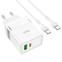 Изображение товара «Сетевое зарядное устройство Hoco N21 PD30W + QC3.0 Cable Lighting to Type-C» №9