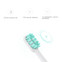 Изображение товара «Сменнные насадки для зубной щетки Xiaomi Ultrasonic Electric Toothbrush (DDYST01SKS) - 3 шт White» №5