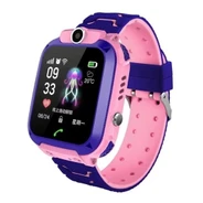 Смарт-часы детские Smart Baby Watch Q12 2G с кнопкой SOS Rose