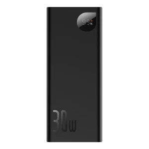 Изображение товара «Внешний аккумулятор Baseus Adaman Metal Display Fast charge 20000mAh 30W Black»