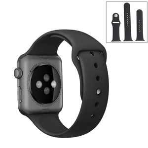 Изображение товара «Ремешок для Apple Watch 42мм, силиконовый (два ремешка)»