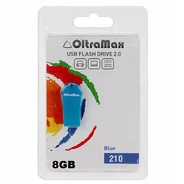 Флеш-накопитель OltraMax 210 USB 2.0 8Gb Blue