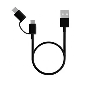 Изображение товара «Кабель ZMI USB - microUSB / USB Type-C (AL501) 1 м Black»