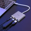 Изображение товара «Адаптер Hoco HB14 USB-C на USB 3.0 + HDMI + PD Silver» №4