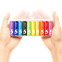 Изображение товара «Набор батареек  Xiaomi ZMI Rainbow 5 AA (10 шт)» №1
