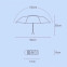 Изображение товара «Зонт Xiaomi Zuodu Capsule Umbrella Color Black» №11