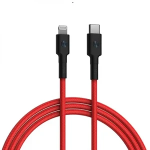 Изображение товара «Кабель Xiaomi ZMI USB Type-C For Lightning MFi (AL873K) 100 cm RED»