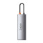 Изображение товара «Хаб USB Baseus Metal Gleam Series 8-in-1 Multifunctional Type-C (WKWG050013)» №4