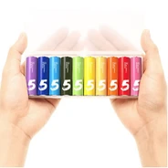 Набор батареек  Xiaomi ZMI Rainbow 5 AA (10 шт)