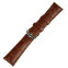 Изображение товара «Ремешок для Apple Watch 42мм, кожаный коричневый, классическая пряжка (крокодил)» №8