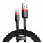 Изображение товара «Кабель Basues USB For Type-C 3A 1M Cafule Cable Black/Red» №4