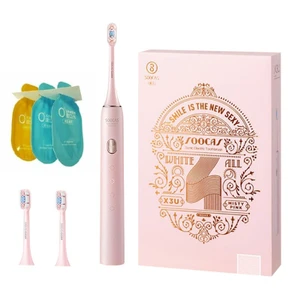 Изображение товара «Электрическая зубная щетка Soocas X3U Freshen Your Breath Set (2 насадки + ополаскиватель) Pink»