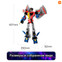 Изображение товара «Конструктор XiaoMi ONEBOT Transformers Starscream (OBHZZ03HZB) - 860 деталей» №4