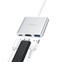 Изображение товара «Адаптер Hoco HB14 USB-C на USB 3.0 + HDMI + PD Silver» №2