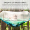 Изображение товара «Гамак с антимоскитной сеткой Xiaomi Zenph Outdoor Anti-mosquito Hammock Single Blue» №8