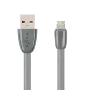 Кабель USB Vixion K12i для iPhone Lightning 8 pin (1м) Grey