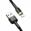 Изображение товара «Кабель Baseus Cafule Cable USB or Lightning 2.4A 1М Black/Grey» №1