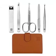 Маникюрный набор Xiaomi Huo Hou Stainless Steel Nail Clippers Suit Brown (HU0061)