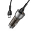 Изображение товара «Блок питания автомобильный USB, Type-C HOCO NZ8, 43W Brown + кабель Type-C-Type» №3