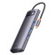 Изображение товара «Хаб USB Baseus Metal Gleam Series 8-in-1 Multifunctional Type-C (WKWG050013)» №1