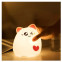 Изображение товара «Детский силиконовый ночник Sweet-Heart Cat» №4