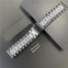 Изображение товара «Ремешок металлический для Amazfit, Haylou, Samsung, Huawei (20 mm) Black/Silver» №3