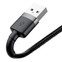 Изображение товара «Кабель Baseus Cafule Cable USB or Lightning 2М Black/Grey» №5