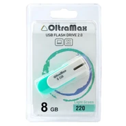Флеш-накопитель OltraMax 220 8 GB USB 2.0 Green