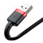 Изображение товара «Кабель Baseus Cafule Cable USB or Lightning 2.4A 1М Black/Grey» №13